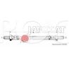 FLEXIBLE DE FREIN AV CENTRAL SJ4