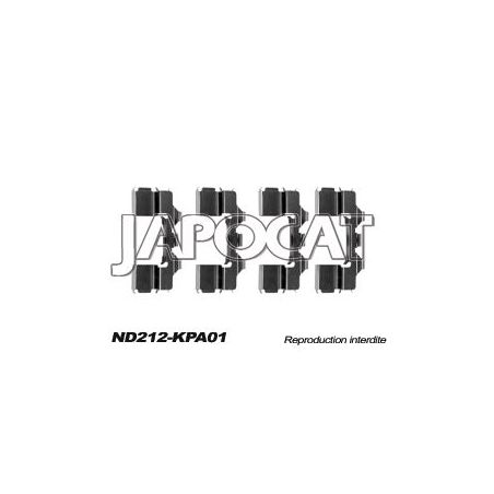 KIT MONTAGE PLAQUETTES AV D22