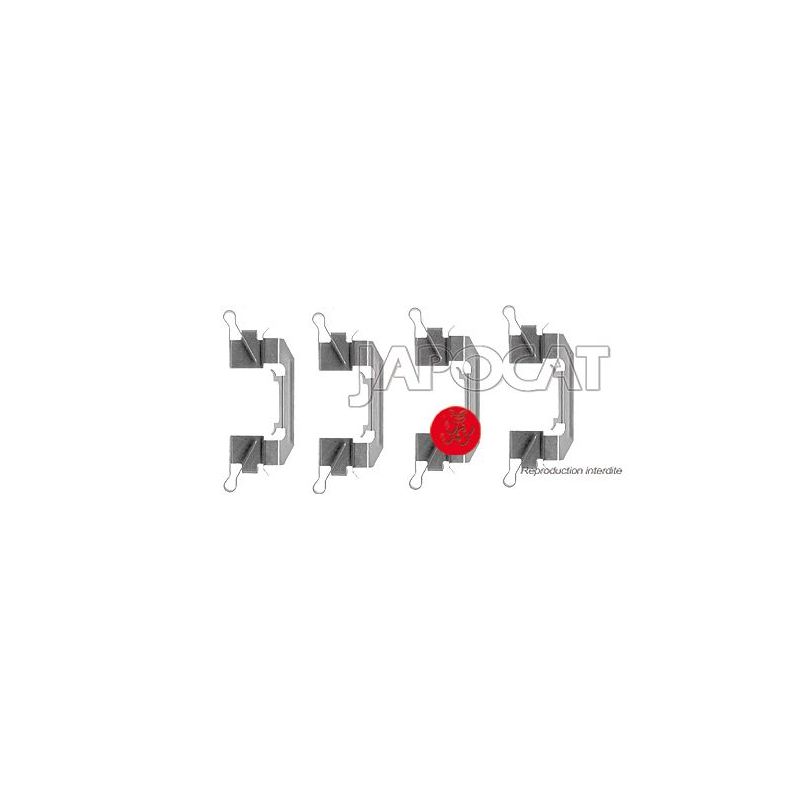 KIT MONTAGE PLAQUETTES AV Z50/Z51