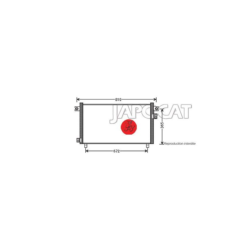 CONDENSEUR NISSAN