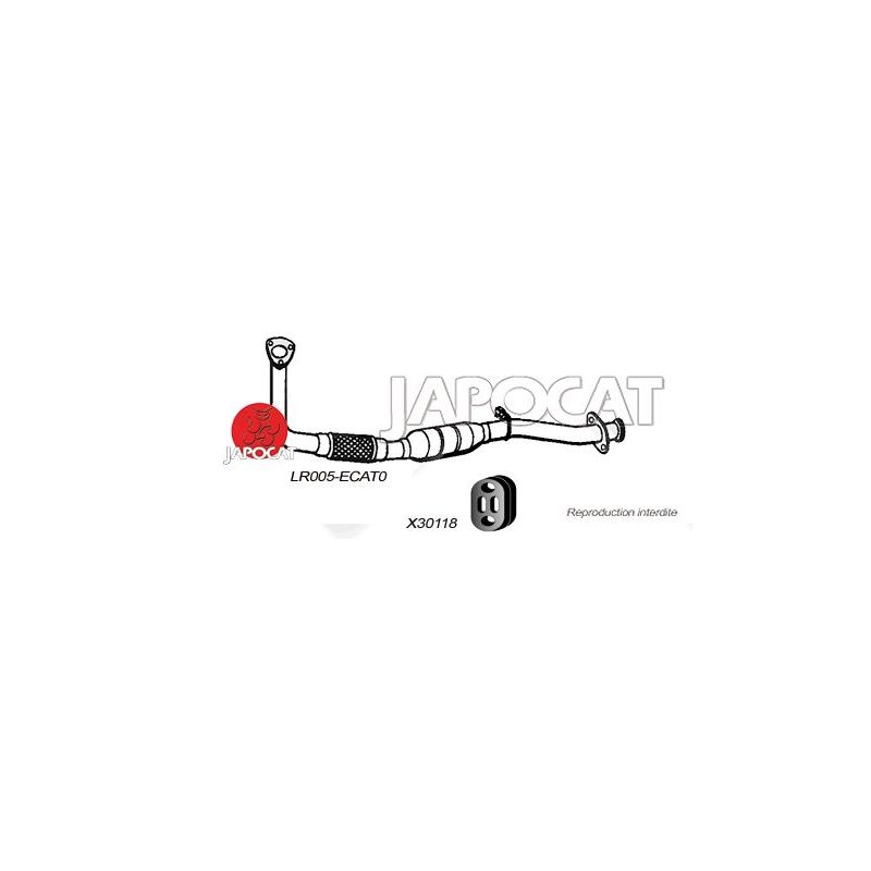 TUBE PRIMAIRE + CATALYSEUR DEF TD5
