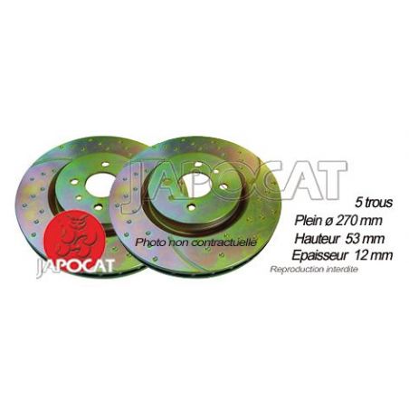 DISQUE AR PT CRUISER EBC x2