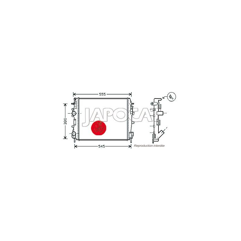 RADIATEUR KUBISTAR