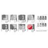 KIT MONTAGE PLAQUETTES AV A30