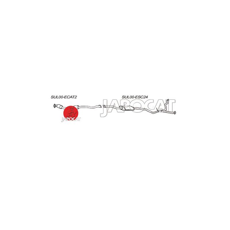 CATALYSEUR OUTBACK 03>09 2,5i