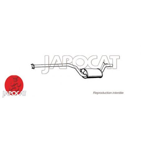 SILENCIEUX CENTRAL MAZDA 3 1.6Di