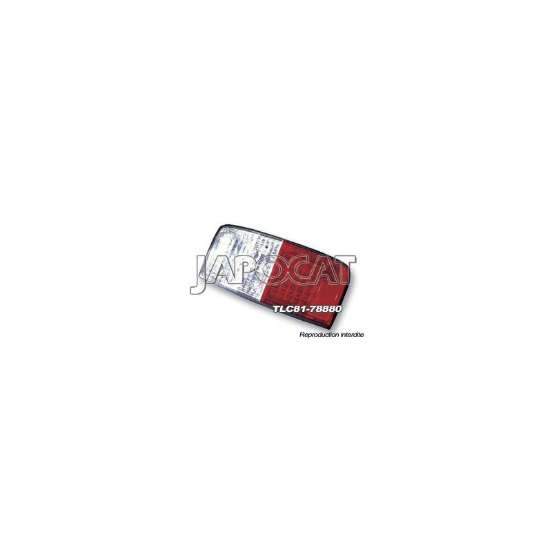 KIT 2 FEUX AR LED Rouge/Blanc J8