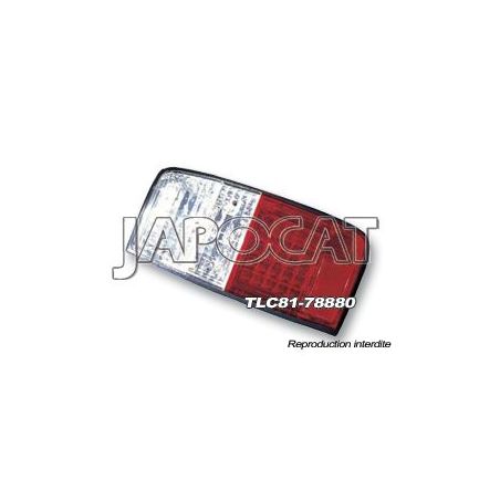 KIT 2 FEUX AR LED Rouge/Blanc J8