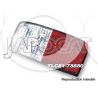 KIT 2 FEUX AR LED Rouge/Blanc J8