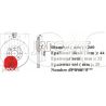DISQUE AV NOTE/K12 EBC x2