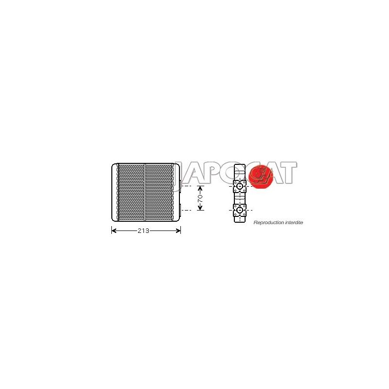RADIATEUR DE CHAUFFAGE R20