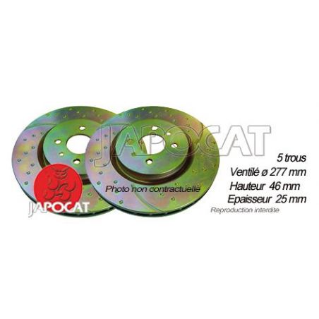 DISQUE AV ST185 EBC x2