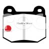 PLAQUETTES AR IMPREZA/350Z