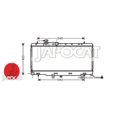 RADIATEUR IMPREZA/LEGACY