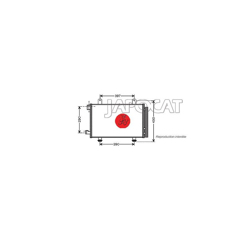 CONDENSEUR SUZUKI