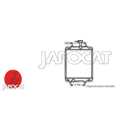 RADIATEUR AYGO 1.0I +CLIM