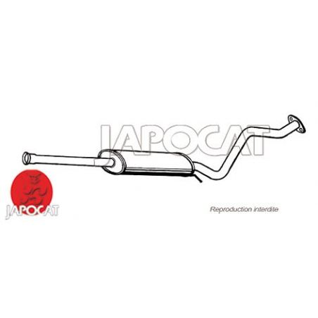SILENCIEUX CENTRAL GETZ 1.5CRDi