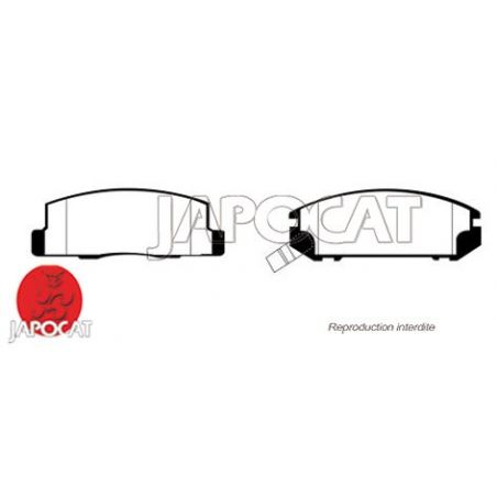 PLAQUETTES AR MR2 SW20 GREEN