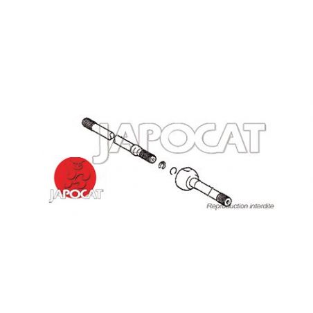 ARBRE DE ROUE + CV AVD HZJ78/79