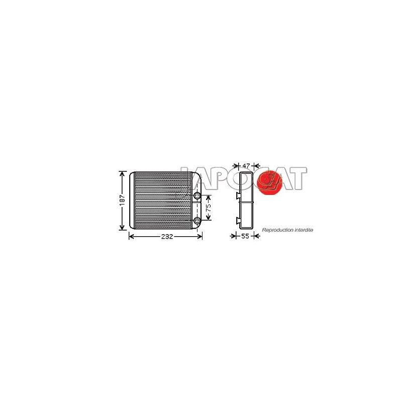RADIATEUR DE CHAUFFAGE K74