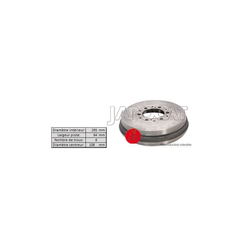 TAMBOUR KUN2 295mm