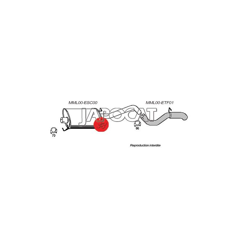 TUBE FINAL ML270 CDI