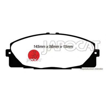 PLAQUETTES AV TOYOTA HIACE 06-