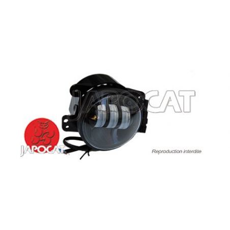 ANTIBROUILLARD ROND LED Noirs  X2