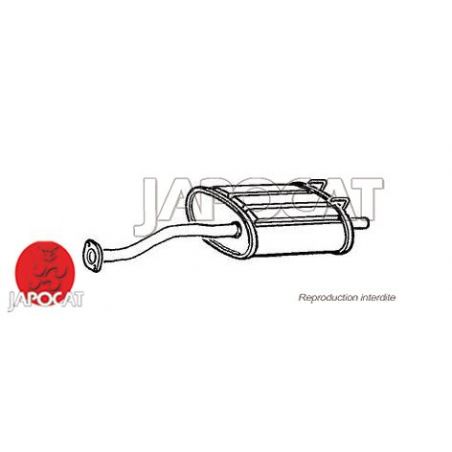SILENCIEUX AR CIVIC EK3/EK1/MA
