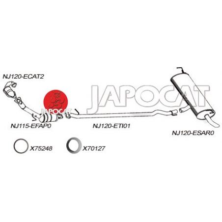 TUBE INTERMEDIAIRE J10 DCI