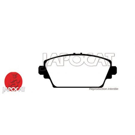 PLAQUETTES AV HONDA/NISSAN EBC