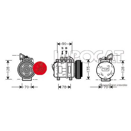 COMPRESSEUR DE CLIM LR