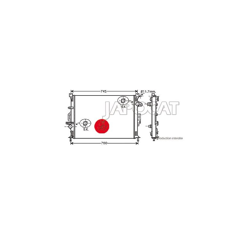 RADIATEUR LR
