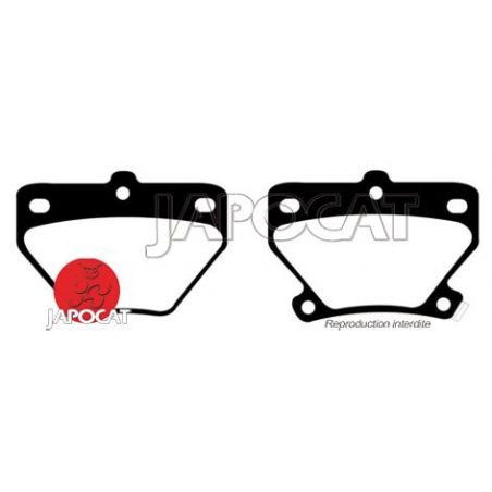 PLAQUETTES AR YARIS/PRIUS EBC