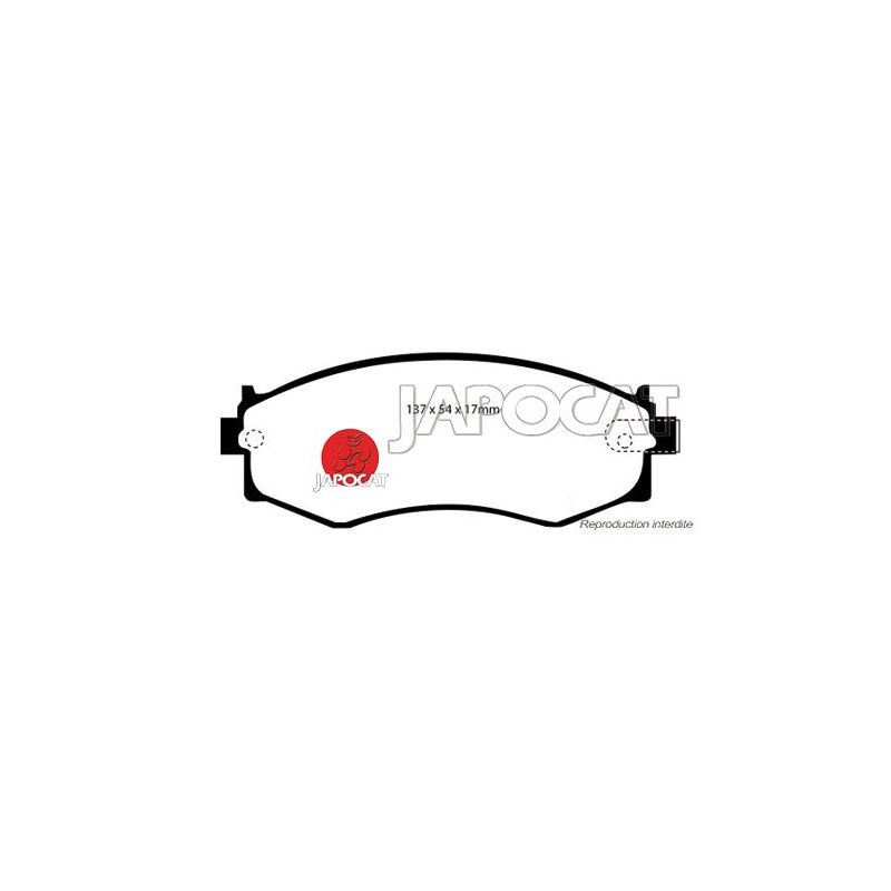 PLAQUETTES AV M11/S13/W10 RED