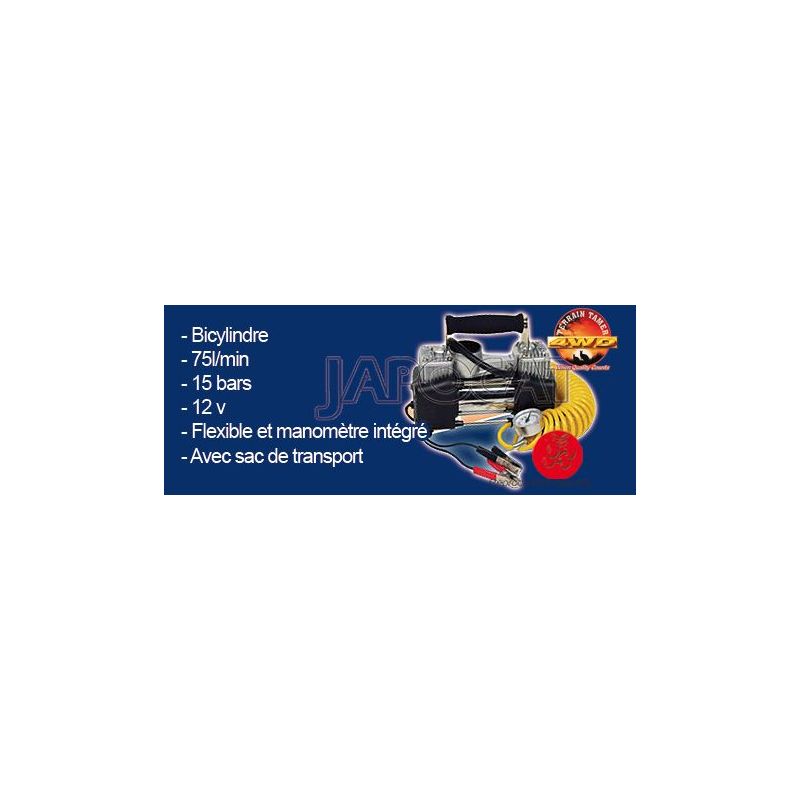 COMPRESSEUR TWIN 75L/MIN TT