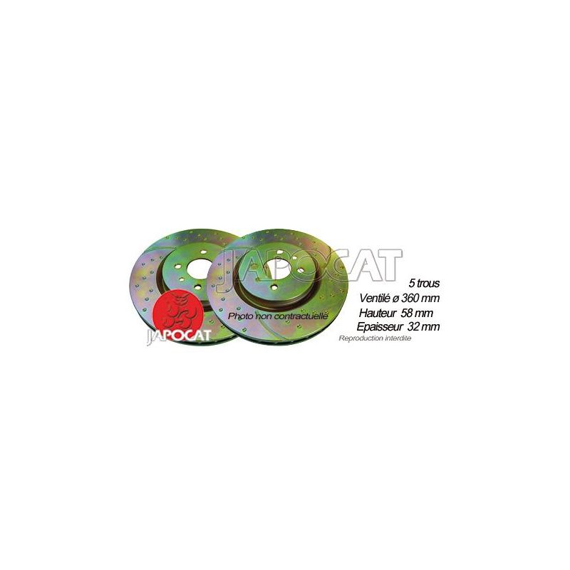 DISQUE AV 300C EBC x2