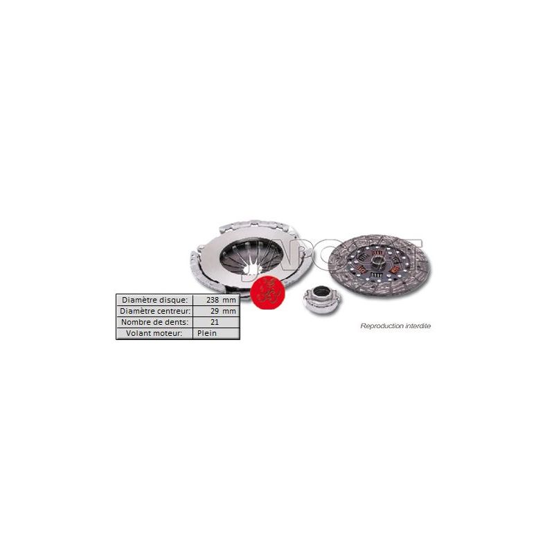 KIT EMBRAYAGE KDN145