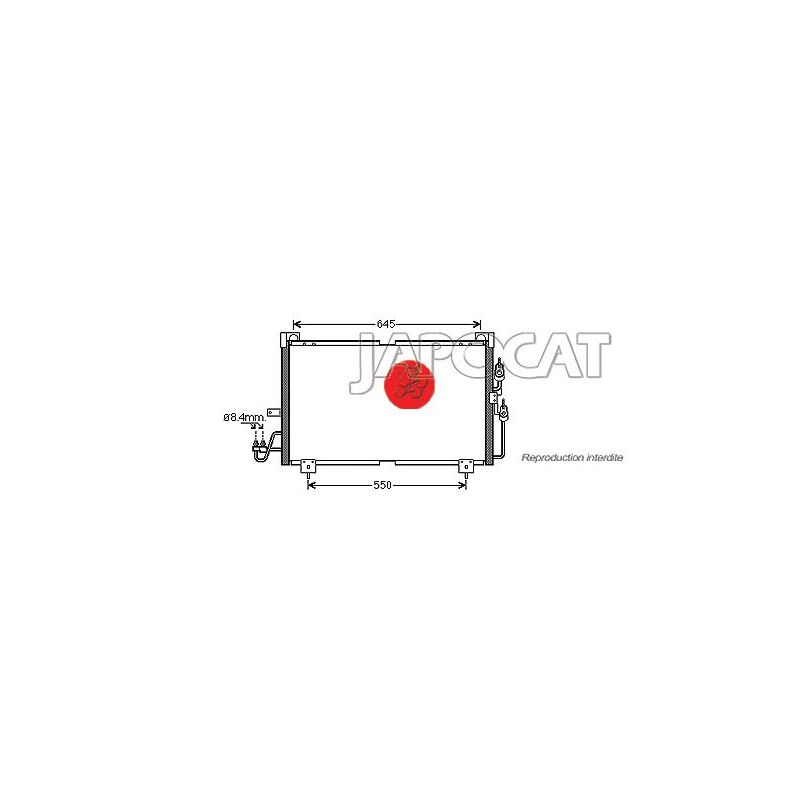 CONDENSEUR MITSUBISHI