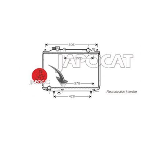 RADIATEUR B2500 R581/WL