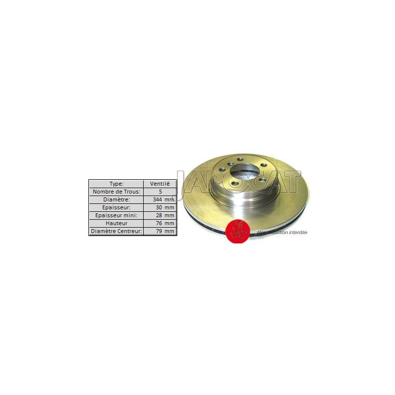 DISQUE AV L322 +344