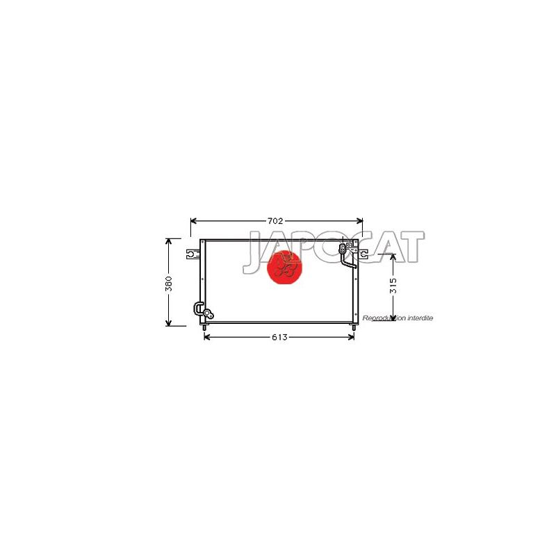 CONDENSEUR MITSUBISHI