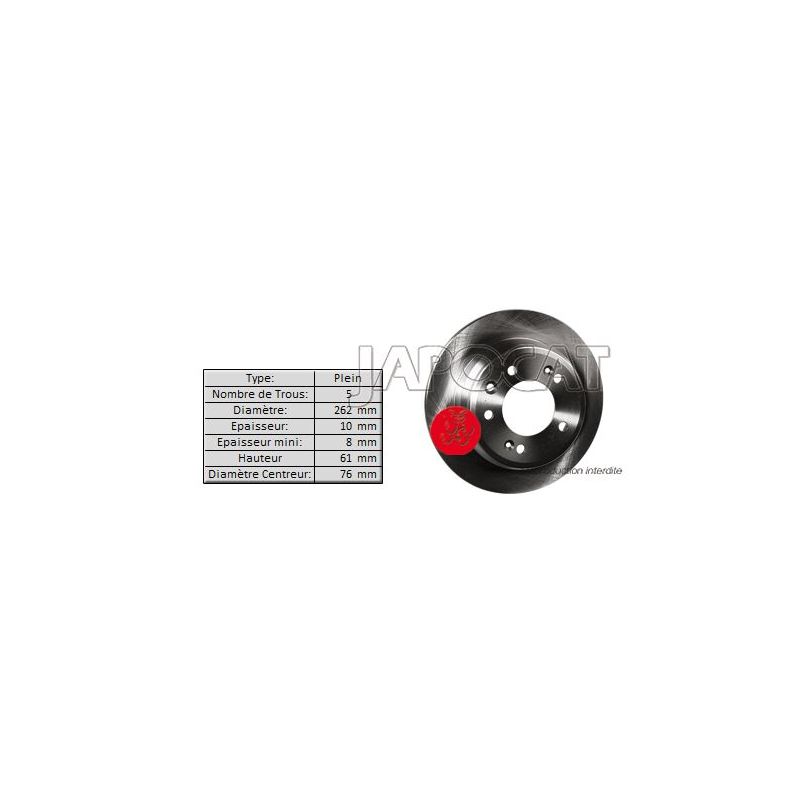 DISQUE AR IX35 4X2