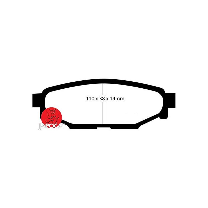 PLAQUETTES AR SUBARU