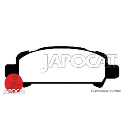 PLAQUETTES AR SUBARU EBC