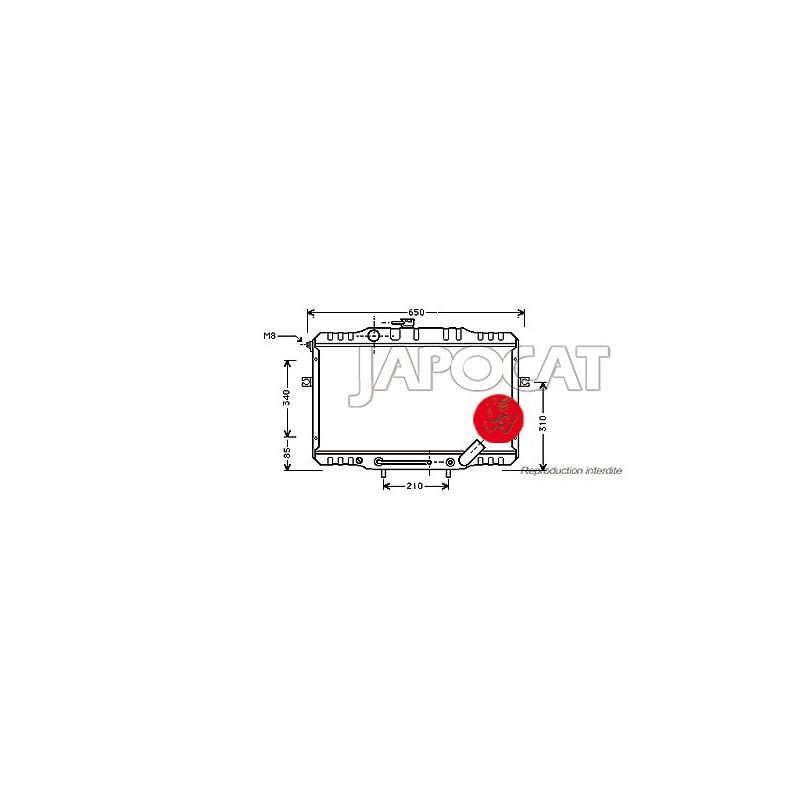 RADIATEUR H100