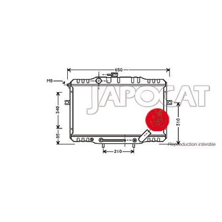 RADIATEUR H100