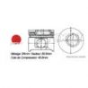 KIT PISTONS 1HDT >07/92