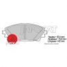 PLAQUETTES AV MAZDA 3 BM