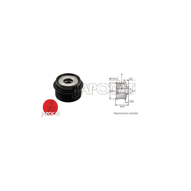 POULIE DEBRAY D'ALTER E15/T27